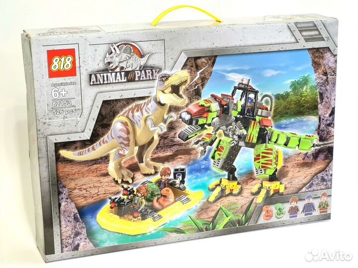 Конструктор 82153 Бой тираннозавра и робота-диноза