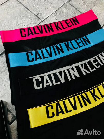 Трусы мужские боксеры calvin klein хлопок арт.930