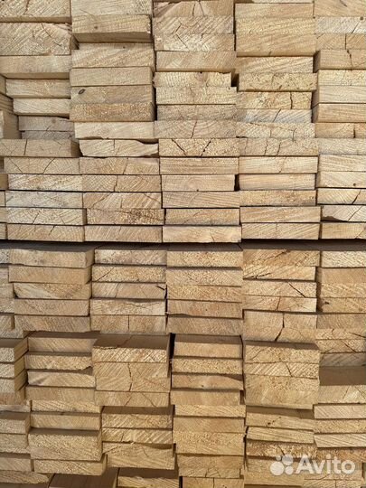 Обрезная доска из хвойных пород 25х150х6000