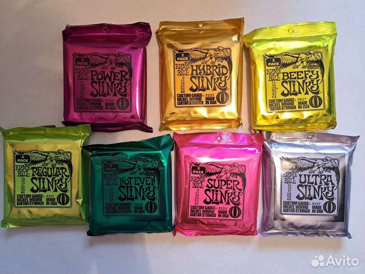 Струны ernie ball Оригинал