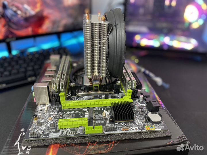 Бюджетный игровой комплект intel 8 ядер, 16Gb