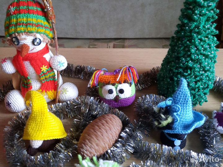 Новогодние игрушки ручной работы
