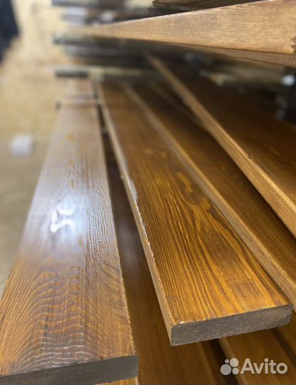 Палубная доска лиственница с покраской PIL-8587