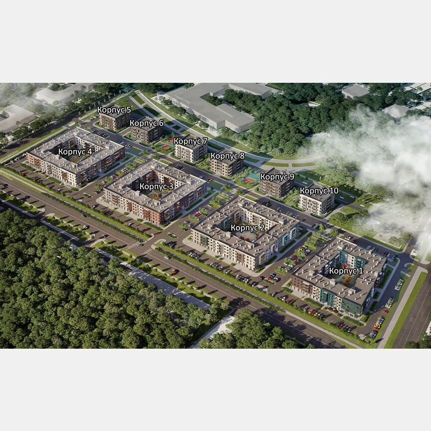 1-к. квартира, 34,7 м², 1/4 эт.