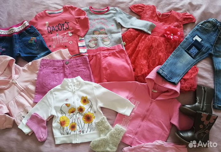 Вещи для девочки на 1 год