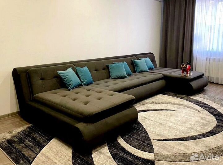Угловой диван п образный