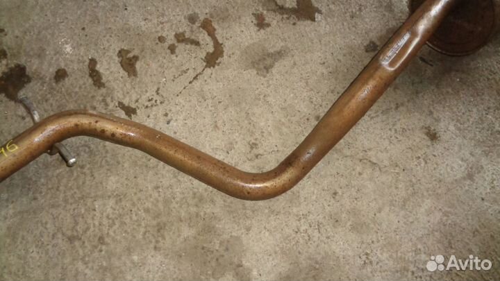 Глушитель основной VW Polo Sedan