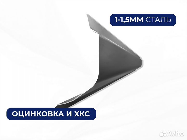 Ремонтные пороги и арки для Mitsubishi Дзержинск