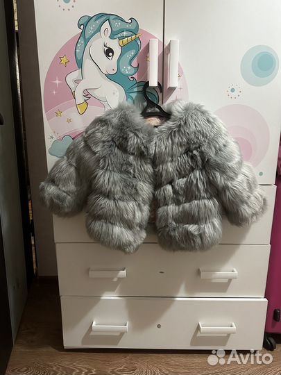 Шуба для девочки 104