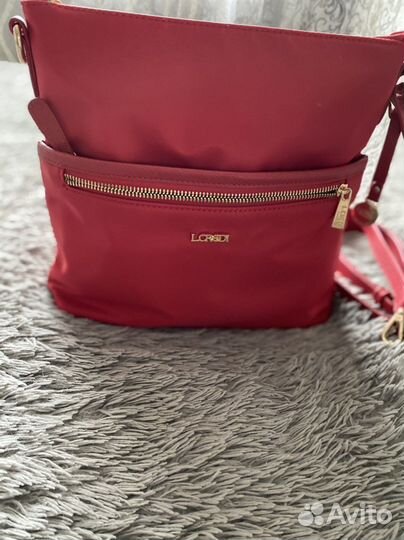 Сумка женская красная