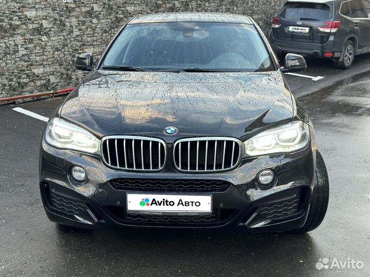 BMW X6 3.0 AT, 2015, 155 500 км