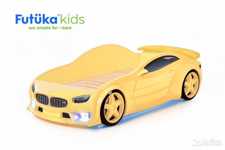 Кровать машина