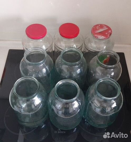 Банки стеклянные