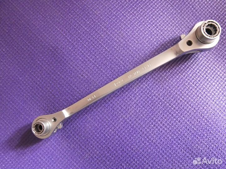 Ключи duro 8 в 1 комб трещоточный реверсивный