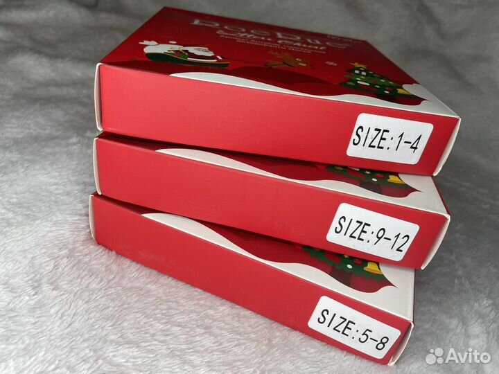 Носки новогодние детские