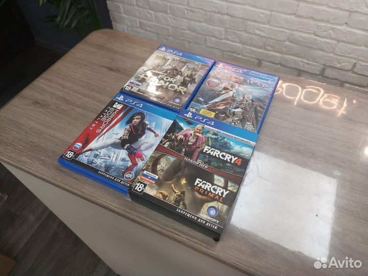 Игры для Sony playstation 4 диски PS4