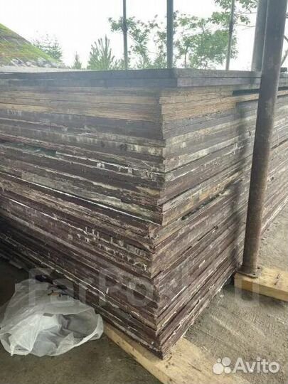 Фанера ламинированная 18мм. Аренда