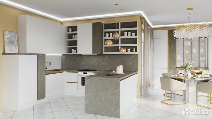 Кухонный гарнитур на заказ Арт.29