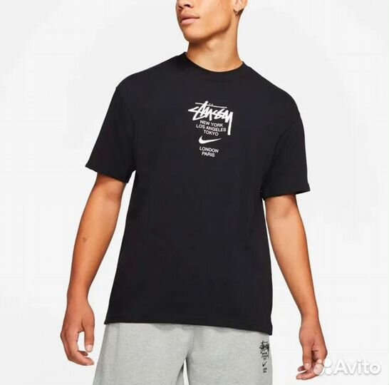 Футболка Nike x Stussy Black