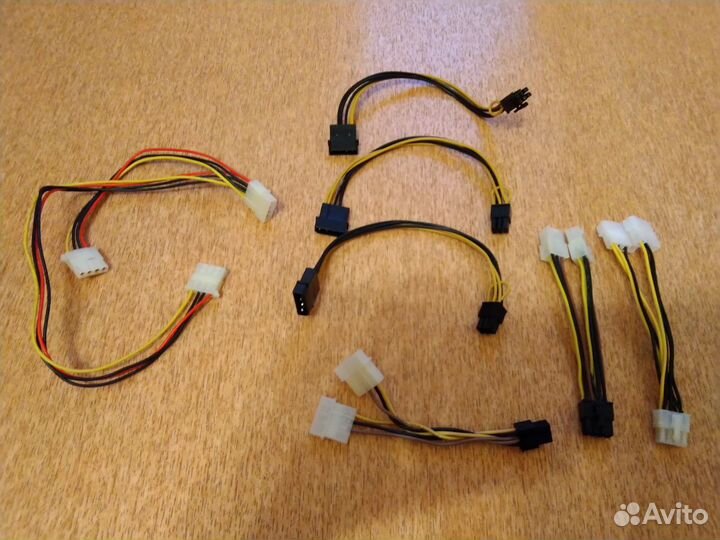 Кабель, переходник питания и др. в ассортименте