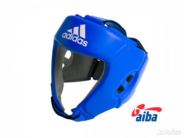 Шлем боксерский Adidas Aiba, S, кожа