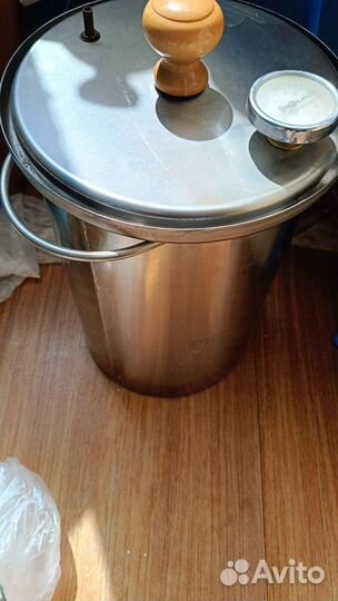 Коптильня горячего копчения из нержавейки