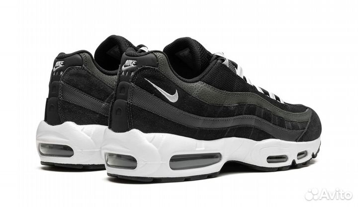 Nike air max 95 black white новые