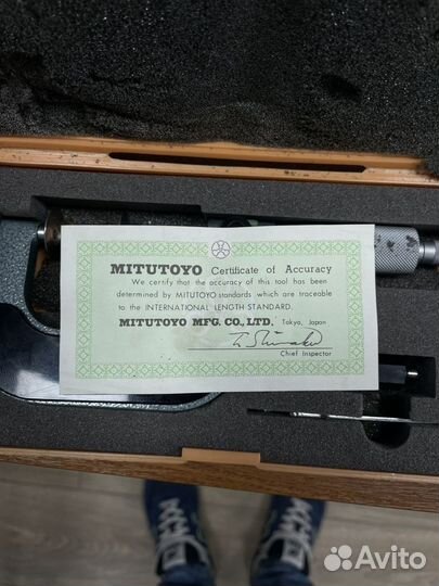 Микрометр mitutoyo 25-50mm, 0,01mm