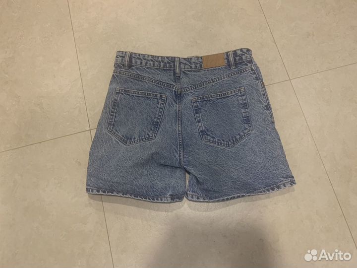 Шорты джинсовые zara, размер EUR 38, MEX28