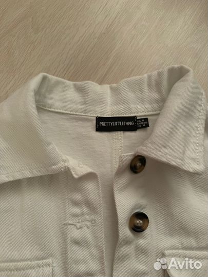 Укороченная джинсовка