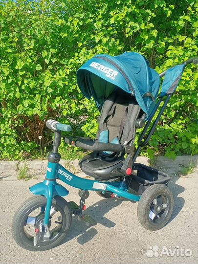 Велосипед коляска с ручкой