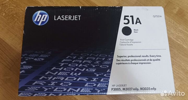 Картридж hp q7551a