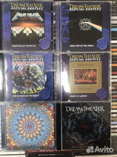 Музыкальные cd диски Dream theater