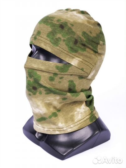 Балаклава тактическая хлопковая (Мультикам/мох)