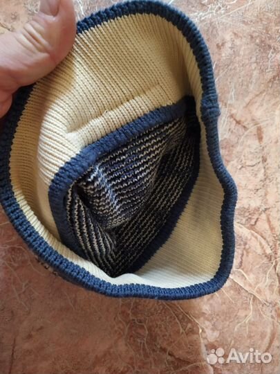 Зимняя мужская шапка вязаная