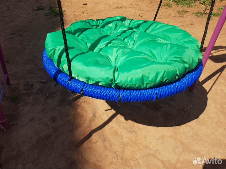 Мягкая подушка для детских качелей Гнездо
