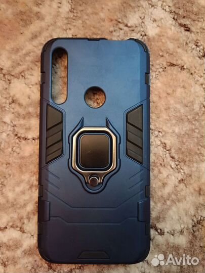 Чехол для honor 9x синий