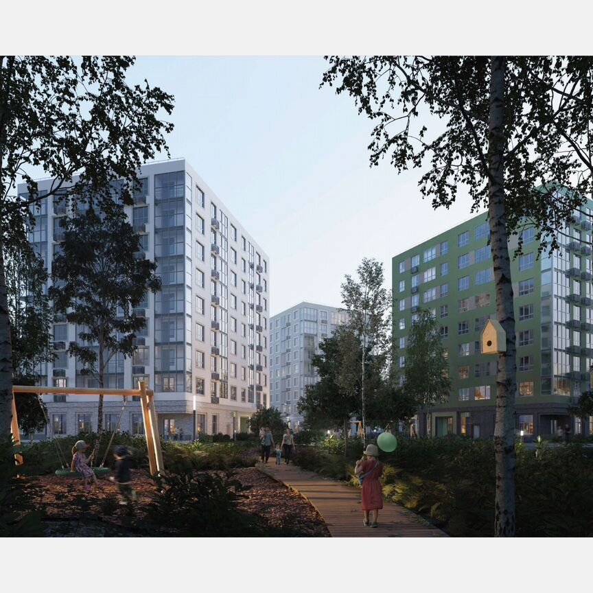 2-к. квартира, 48,8 м², 2/13 эт.