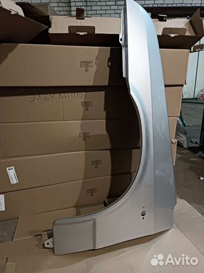 Крыло ваз 2109 08 099 серебристый левое