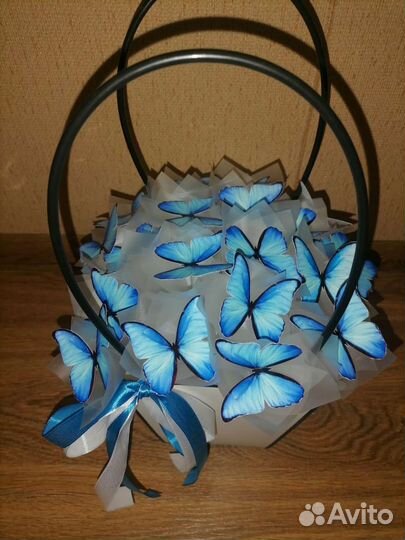 Букет с бабочками