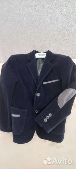 Пиджак бархатный