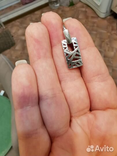 Серьги серебро