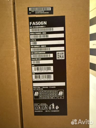 Ноутбук Asus TUF Gaming A15