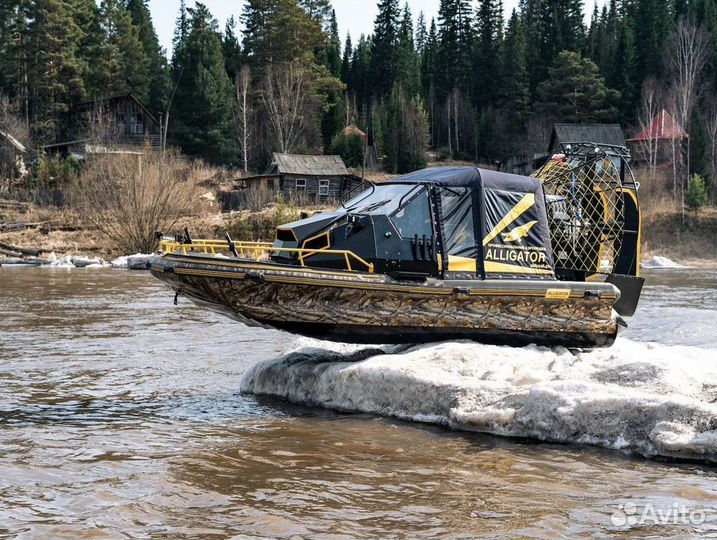 Аэролодка Raptor X AIR 650 с автономной печкой