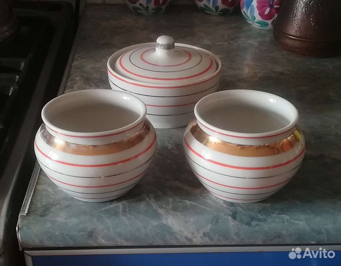 Чайники заварочные, сахарницы СССР