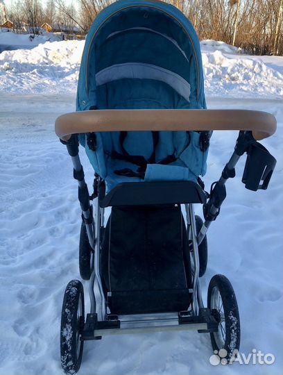 Коляска 2 в 1 lonex parilla azure