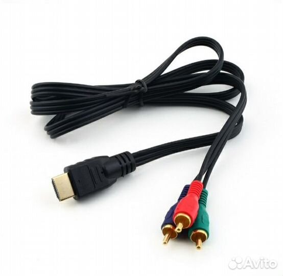Провод hdmi шт- 3 шт RCA 1 метр