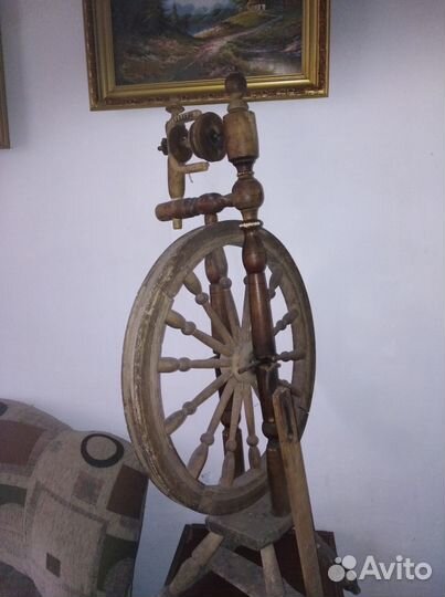 Антикварная прялка, 1900 г
