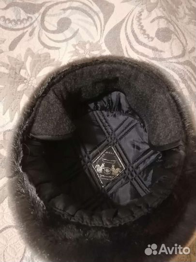 Меховая мужская шапка из нерпы Новая