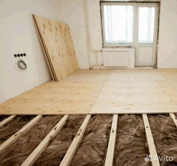 Замена и ремонт полов